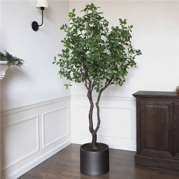 Hedera Artificial Hanging Plant in Pot 27 In.