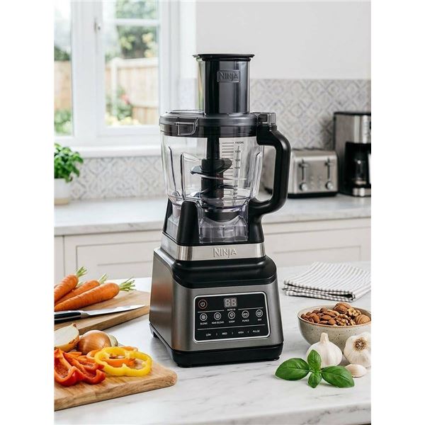 Ninja Food Processor Blender With Accessories