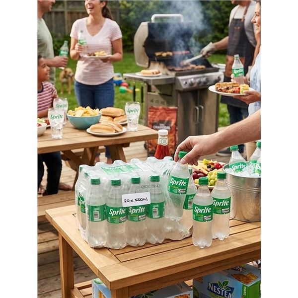 Case Of 24 Sprite Bottles, 500ml Each