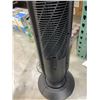 Image 6 : Seville Classics Oscillating Tower Fan Black