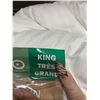 Image 3 : King White Goose Down Duvet 100% Cotton