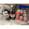 Image 2 : Diet Coke 2L Bottles And Cove Soda 355ml Cans