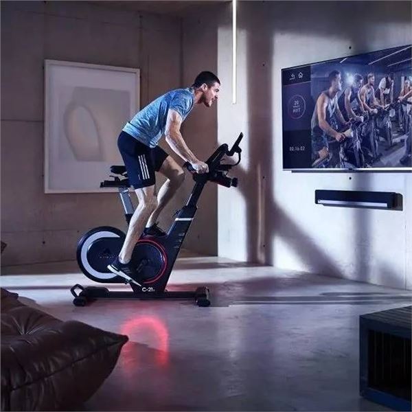 Adidas C-21x Upright Exercise Bike LCD Display