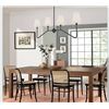 Image 1 : Modern Black 5-Light Chandelier, Made in China