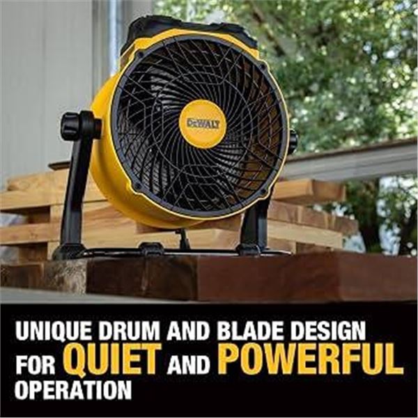 DeWalt DXF1616 16" 120V Benchtop Fan