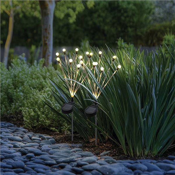 Aurora Solar Firefly Light Set of 4 Lights