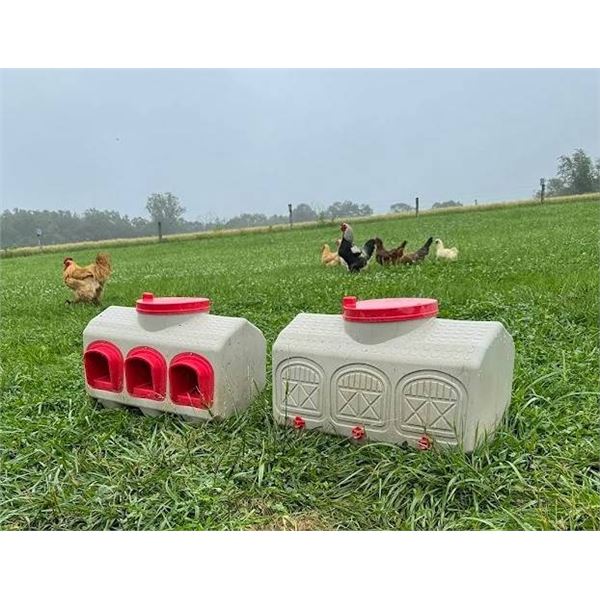 OverEZ 12-Gallon Chicken Waterer