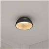 Image 1 : Artika Ridley LED Flush Mount Light 13 in Black