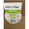 Image 2 : Heinz Ranch Dipping Sauce 44ml, 100 Pack