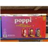 Image 2 : Poppi Soda 18-Pack Assorted Flavours 355ml