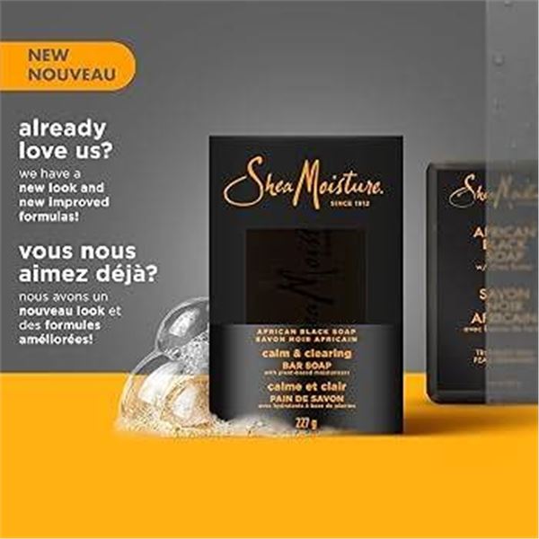 SheaMoisture African Black Soap 4x227g