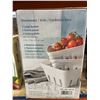 Image 3 : Over & Back 3-Piece Stoneware Basket Set