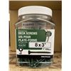 Image 2 : Hillman Deck Screws 8x3" Green, 250 Pieces