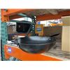 Image 4 : Black Steel Wok With Double Handles