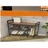 Image 4 : Neatfreak Shoe Storage Bench, Wood & Metal, 36in