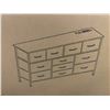 Image 3 : 43'' Storage Dresser With 9 Drawers Black