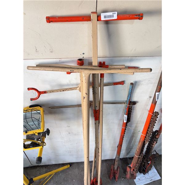 Lot of Assorted Water Shut Off Tools