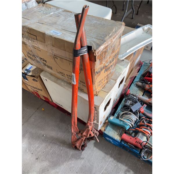Ridgid Heavy Duty Chain Pipe Wrench, 43 Inch