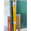Image 2 : Assorted Lot of Pipe Bender, Jacks, Levels, Tripods