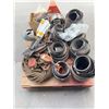 Image 1 : Pallet Lot of Industrial Hose Clamps and Rigging Gear
