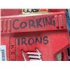 Image 1 : Corking Irons With Red Carry Case