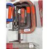 Image 2 : Lot of C-Clamps Including Cincinnati Tool
