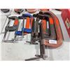 Image 5 : Lot of C-Clamps Including Cincinnati Tool