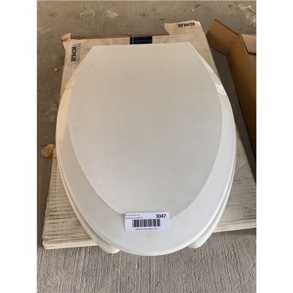 Kohler Lustra White Toilet Seat 4670-C-O