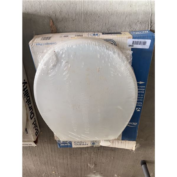 Bemis 800EC Plastic Toilet Seat White