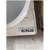 Image 2 : Kohler Toilet Seat 14-3/16 x 18-5/8 in E White