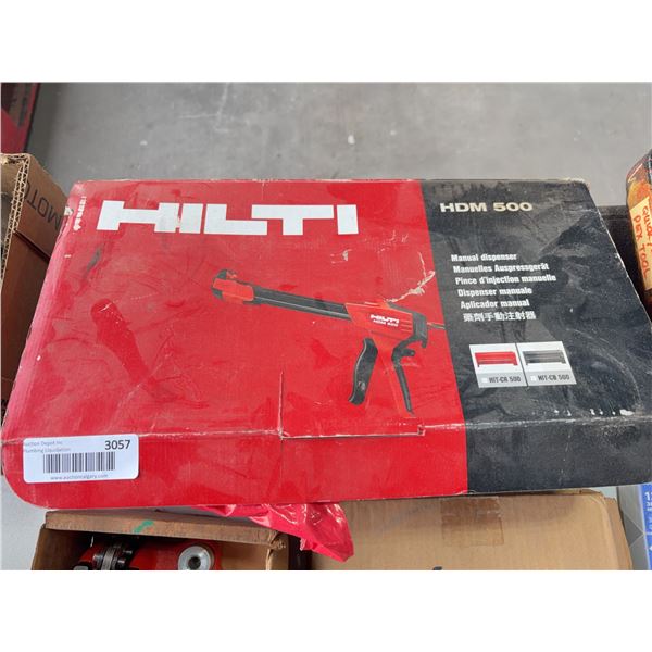 Hilti HDM 500 Manual Dispenser