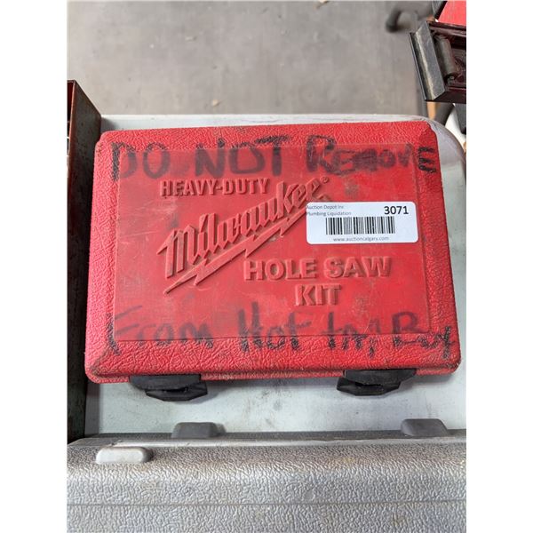 Milwaukee Hole Saw Kit with 6 Bi-Metal Saws