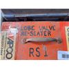 Image 1 : Globe Valve Reseater Tool Kit With Case