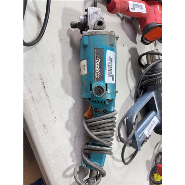 Makita Electric Angle Grinder Blue Corded