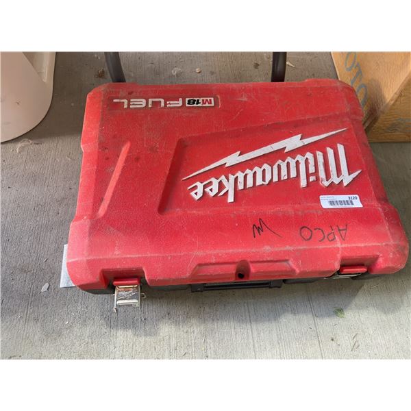 Milwaukee M18 FUEL Drill, Charger and Case !NO BATTERY!