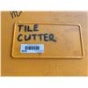 Image 1 : Felker FC18 Manual Tile Cutter in Case
