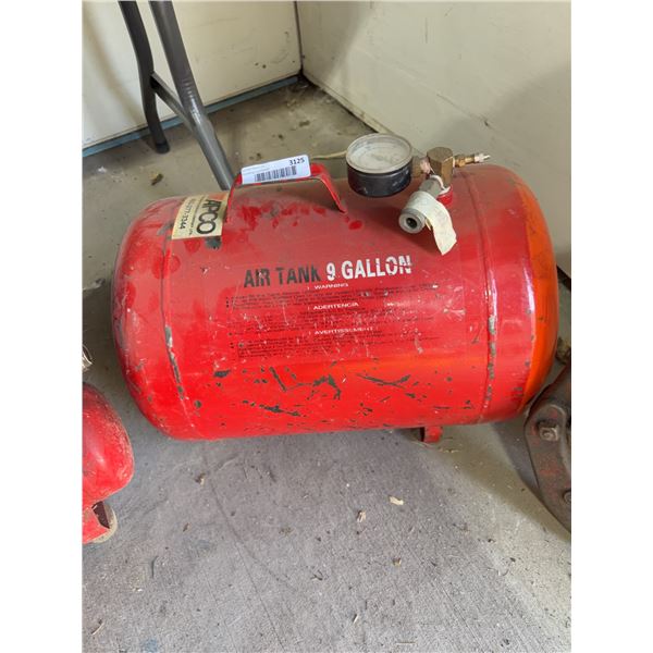 APCO 9 Gallon Portable Air Tank With Gauge