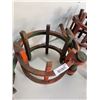 Image 4 : 8" Heavy Duty Iron Pipe Clamp Assembly