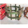 Image 1 : 10" Heavy-Duty Steel Pipe Clamp