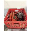 Image 1 : Lot of Pipe Threading Tool Parts in Crate