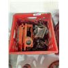 Image 2 : Lot of Pipe Threading Tool Parts in Crate