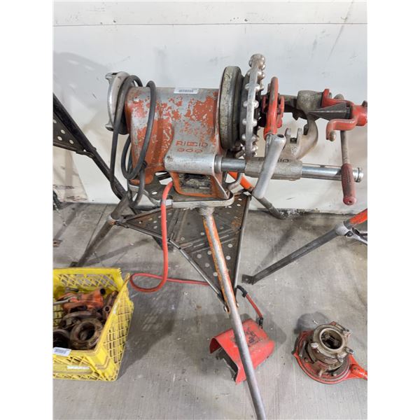 RIDGID 300 Pipe Threading Machine with Tri Stand