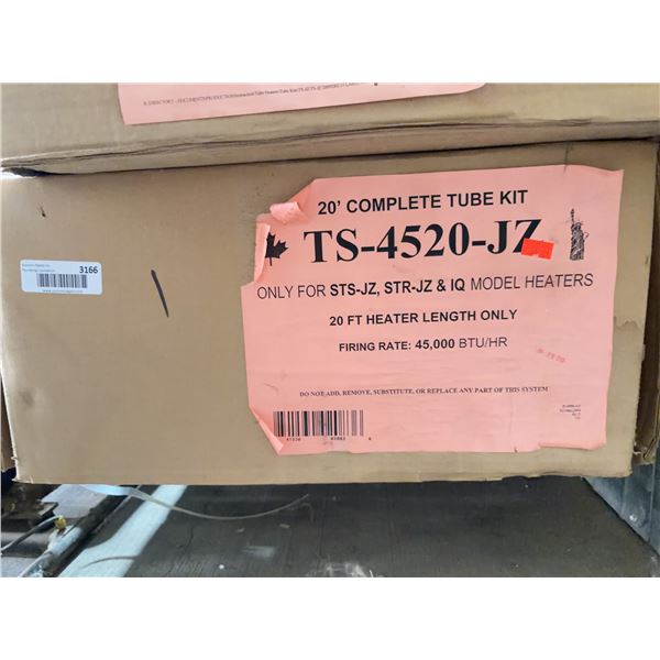 TS-4520-JZ 20' Tube Kit For STS-JZ Heaters