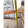 Image 3 : Steel Pipe Cart Frame on Wheels 48x50 Inches