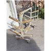Image 2 : Steel Pipe Cart Frame on Wheels 48x50 Inches