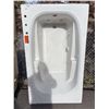 Image 1 : White Acrylic Jetted Bathtub 42x72 Inch