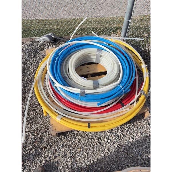Pallet Lot of Assorted Sizes of PEX