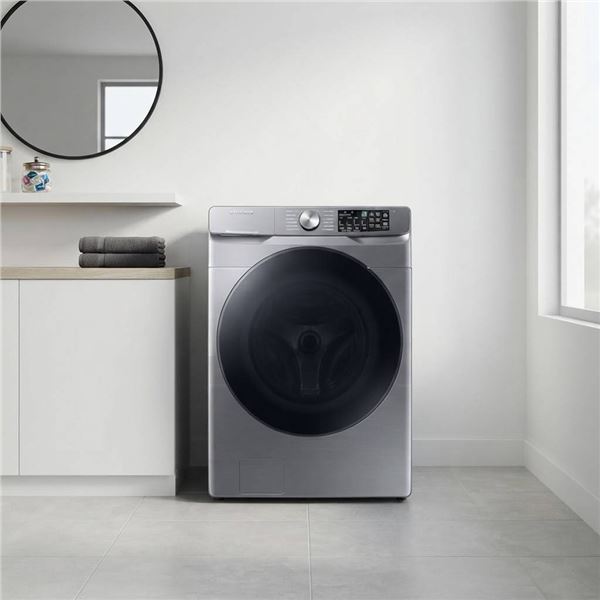 Samsung WF45R6100AP Washer 4.5 Cu Ft Front Load