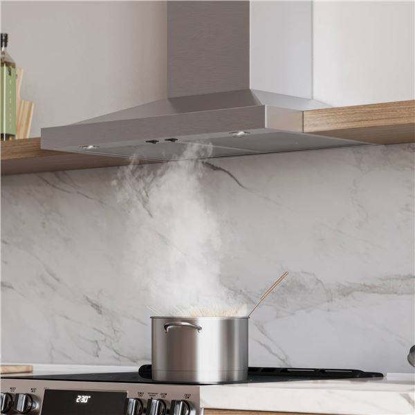 Broan EWS1306SS 30" Low Pyramid Chimney Hood