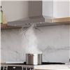 Image 1 : Broan EWS1306SS 30" Low Pyramid Chimney Hood